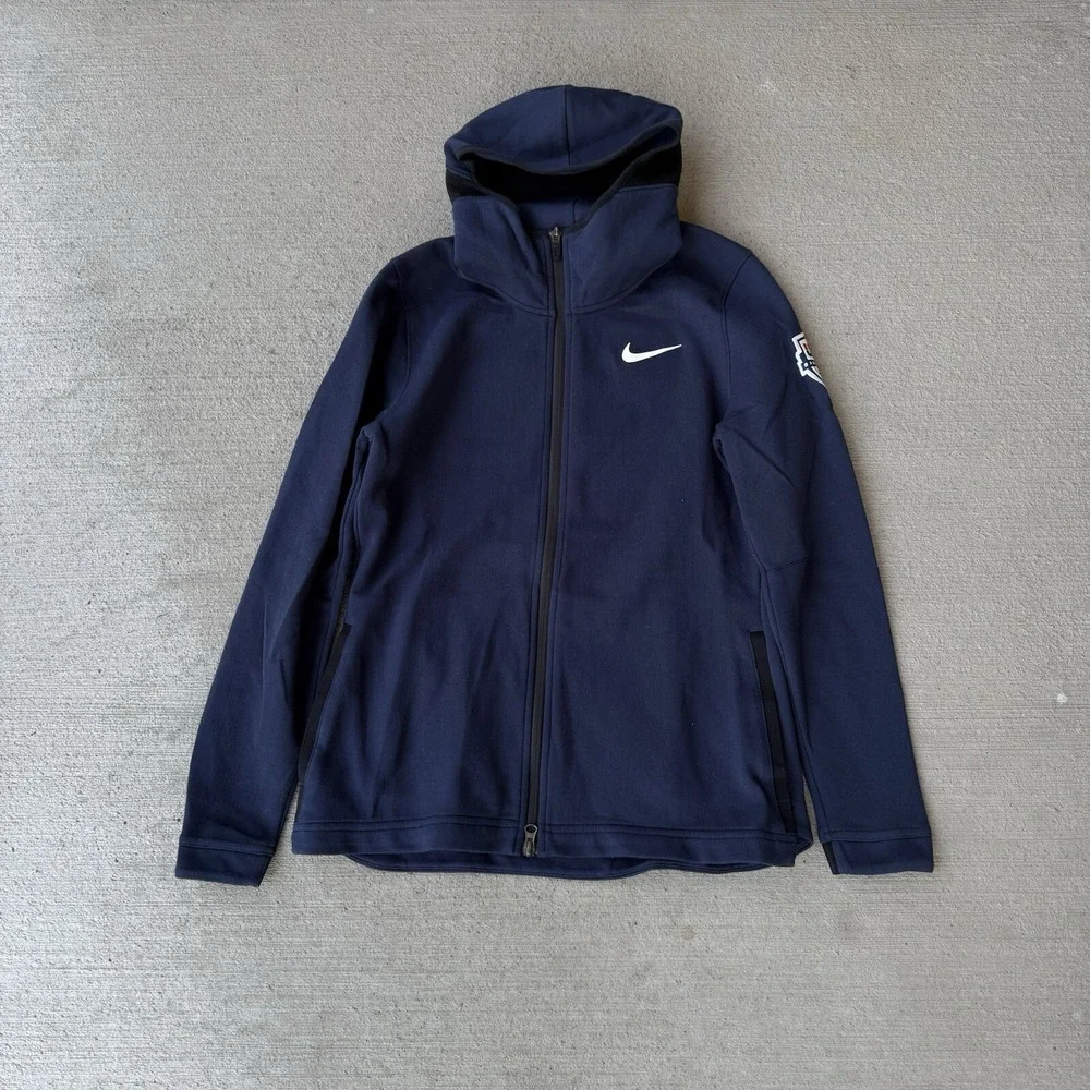 Nike Dri-FIT Showtime USA Basketball‎ Hoodie Womens Large Navy Full Zip